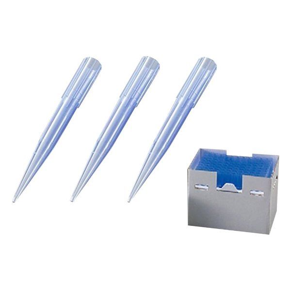 ビオラモサクラチップ(ラックパック用スペアプレート) 1000μL ブルー(滅菌済)1箱(96本×10プレート入) V-1000RSE（直送品）