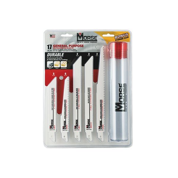 M.K.モールス セーバーソー Morse（R） 汎用キット 17本入 1セット（17本） 3-8297-01（直送品）