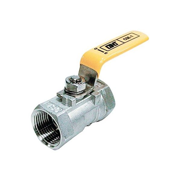 コンサス ねじ込みボールバルブ(SUS304) 15A CSE-15A 1個 3-8339-03（直送品）