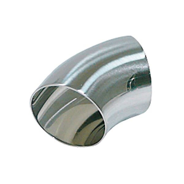 コンサス ヘルール継手 溶接45°エルボ 2.5S EQ-WS3-2.5S 1個 3-8351-10（直送品）