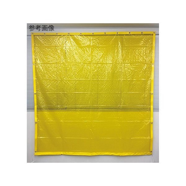 旭産業 防虫イエローシート 2970×3000×0.3mm ターポリン補強 3-8356-04 1枚(1個)（直送品）