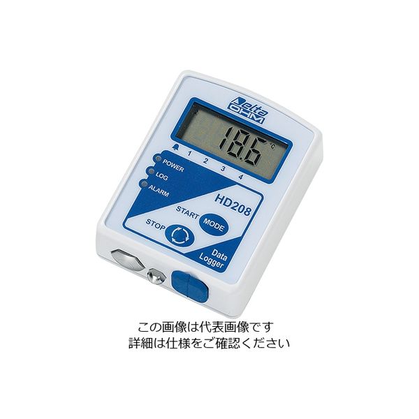 GHM Messtechnik 温度ロガー(センサー内蔵型) HD208L.N 1個 3-8367-01（直送品）