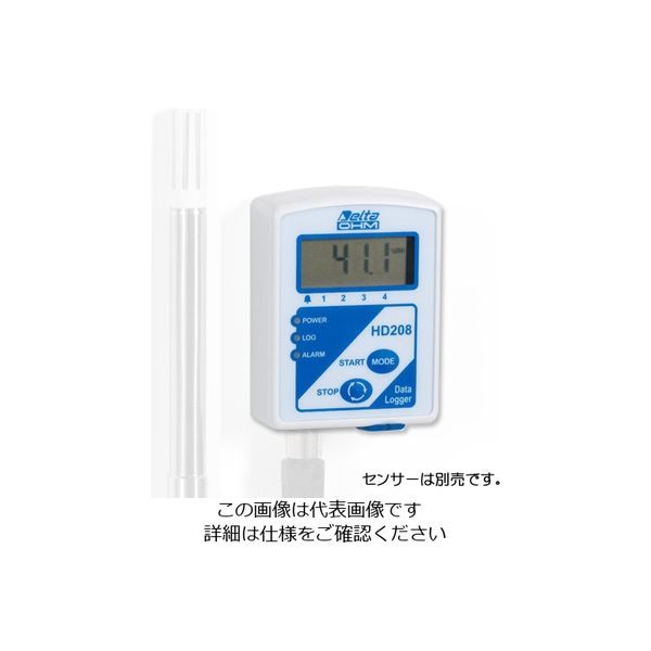 GHM Messtechnik 温度ロガー(センサー分離型) HD208L.NTC 1個 3-8367-02（直送品）