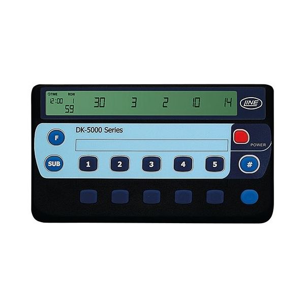 ライン精機 電子式数取器 電子式10連 DK-5010E 1個 3-8418-02（直送品）