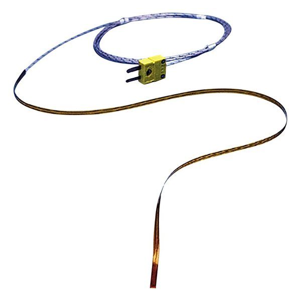 アズワン リボン型温度センサ SMPコネクタ(オス)付 100mm 3-8541-01 1個（直送品）