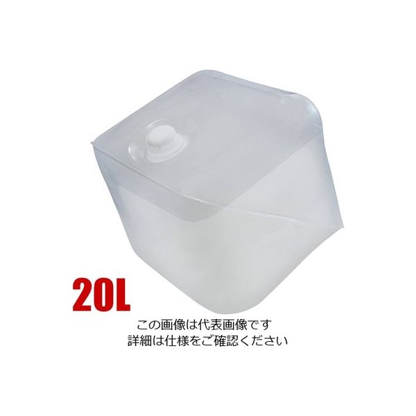 積水成型工業 ステリテナープラス(滅菌容器) 20L 個別包装 SR-20S 1セット(10枚) 3-8675-03（直送品）