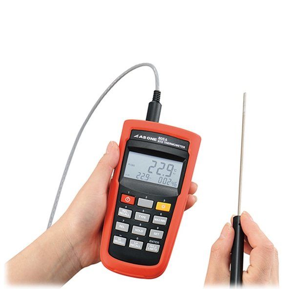 アズワン 白金デジタル温度計 (本体) 805A 1個 3-8932-01（直送品）