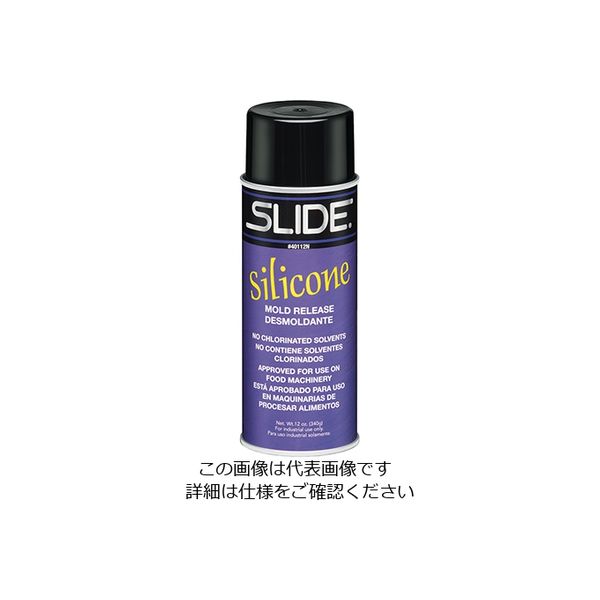 SLIDE シリコンスプレー 40112N 1本 3-9269-01（直送品）