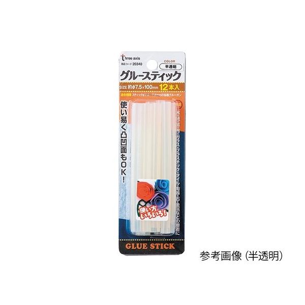 イチネンアクセス グルーガン用グルースティック ブラウン 3-9284-14 1箱（直送品）