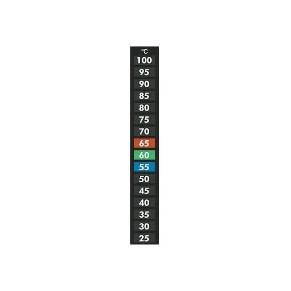 アイピー技研 室内液晶温度シール(可逆性)25~100°C 1ケース(10枚