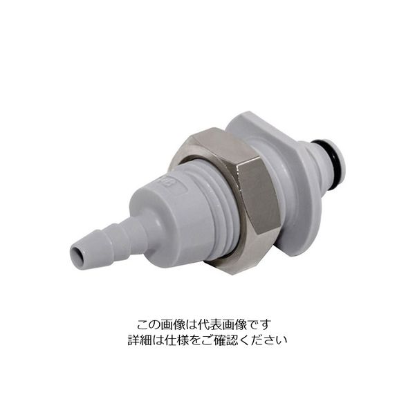 CPC ノンスピルカップリング インサート(パネルマウントタイプ) 3.2mm NS1D420212 1個 3-9827-07（直送品）