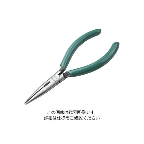 アズワン フラットノーズプライヤー(合金鋼製) 先端40mm 1PK-706 1個 3-9924-02（直送品）