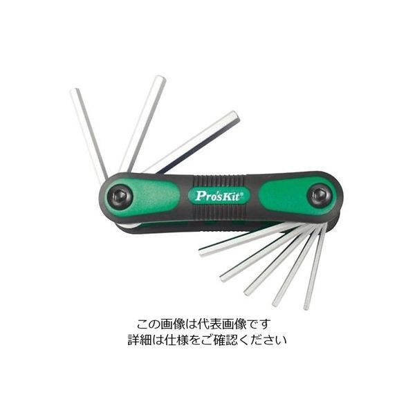 アズワン ナイフ型六角棒レンチセット HW-121M 1セット 3-9976-01（直送品）