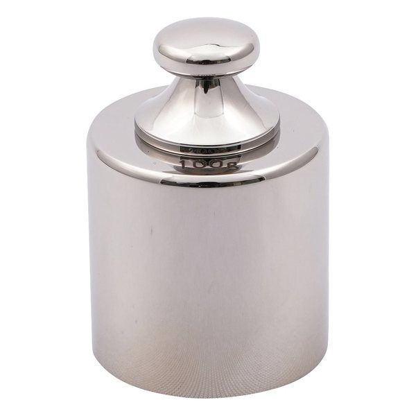 大正天びん製作所 円筒分銅 M1CSBー100G JCSS校正証明書付 2-496-08-20 1個（直送品）