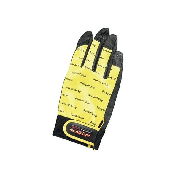 ペンギンエースジャパン グリップ手袋 ノンスリップライナー(R) イエロー M PA-9212 1双 3-081-01（直送品）