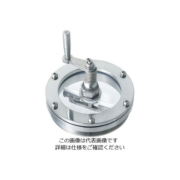 MONOVATE ステンレスのぞき窓(ワイパー付き) NMBW-3S 1個 3-142-01（直送品）