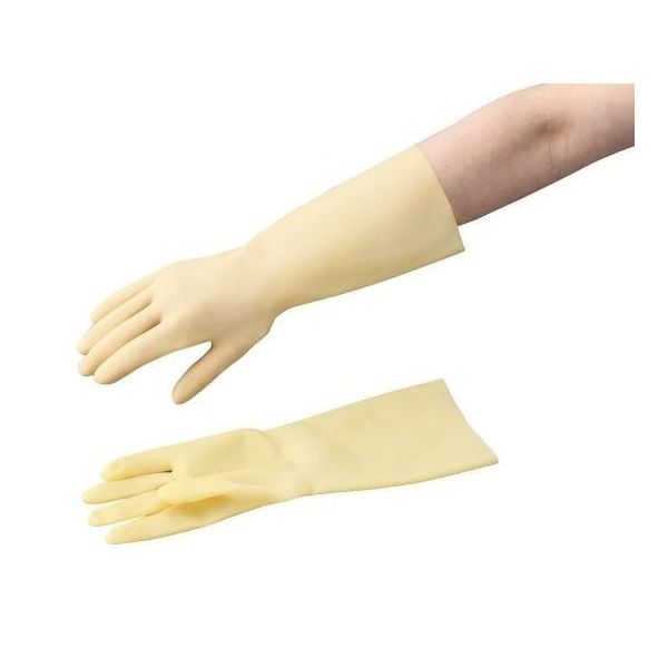 アズワン トリオニック耐酸性グローブ 9インチ 12双入 517319 1パック(12双) 3-270-04（直送品）