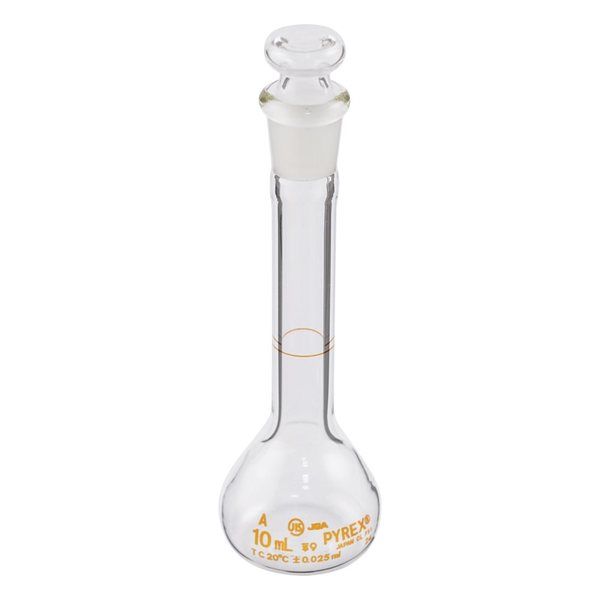 コーニングインターナショナル メスフラスコ(JIS規格) 10mL 5640JIS-10 1個 3-495-02（直送品）