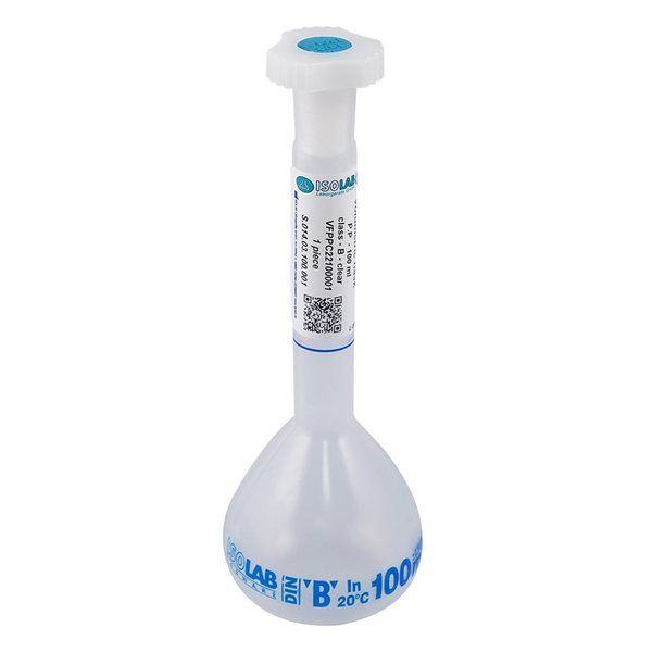 アズワン PP製メスフラスコ 100mL PPMSー100 3-8265-03 1個（直送品）