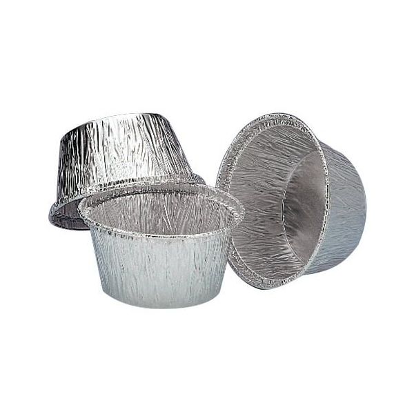 アズワン アルミコンテナ(丸型) Φ64×Φ51×13mm 100個入 3-8512-01 1箱(100個)（直送品）