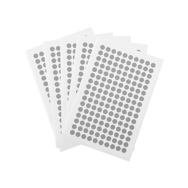 アズワン クライオドット Φ7mmタイプ シルバー 160ドット×5シート入 WRPLT-7SI 1袋(800ドット) 3-8722-02（直送品）