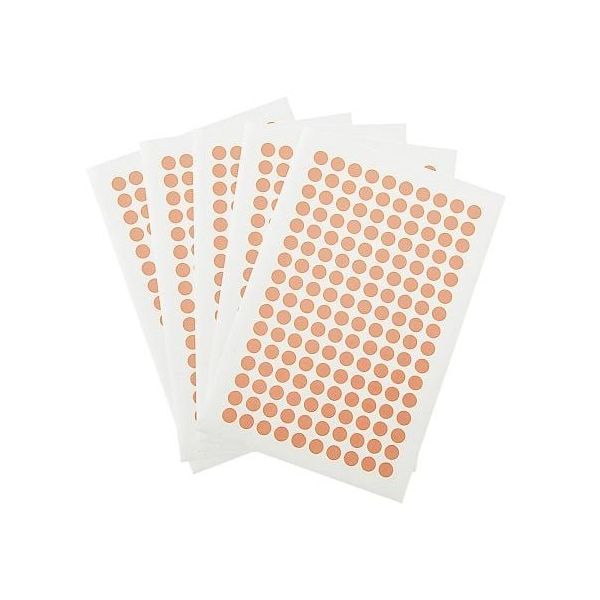 アズワン クライオドット Φ7mmタイプ ベージュ 160ドット×5シート入 WRPLT-7BE 1袋(800ドット) 3-8722-03（直送品）