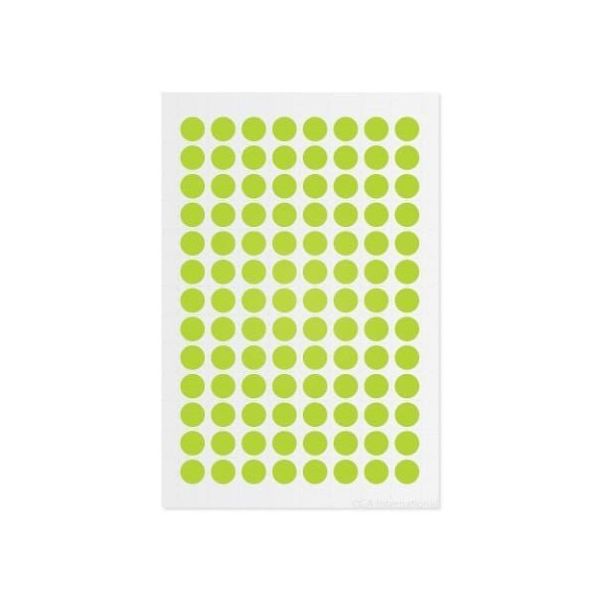 アズワン クライオドット Φ9mmタイプ レモン 104ドット×5シート入 LT-9LE 1袋(520ドット) 3-8723-05（直送品）