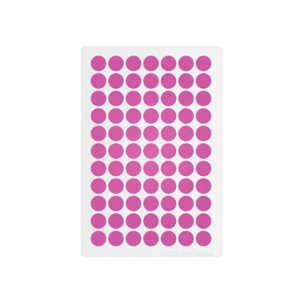 アズワン クライオドット Φ11mmタイプ ピンク 77ドット×6シート入 LT-11PI 1袋(462ドット) 3-8724-09（直送品）