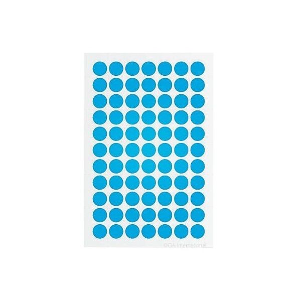 アズワン クライオドット Φ11mmタイプ 青 77ドット×6シート入 LT-11BL 1袋(462ドット) 3-8724-11（直送品）