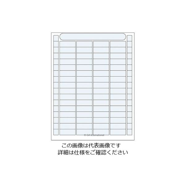 アズワン 透明低温オートクレーブラベル(レーザープリンタータイプ) 64ラベル×16シート入 DFLT-62TR 1袋(1024ラベル)（直送品）