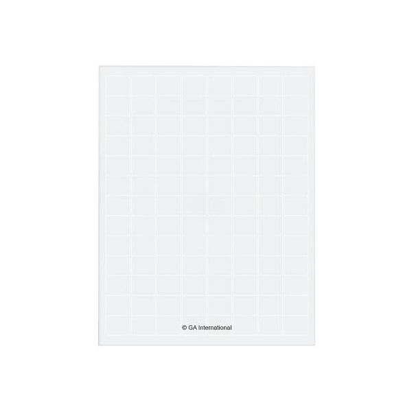 アズワン クライオラベル(レーザープリンタータイプ) 104ラベル×16シート入 CL-32T1-WH 1袋(1664ラベル)（直送品）