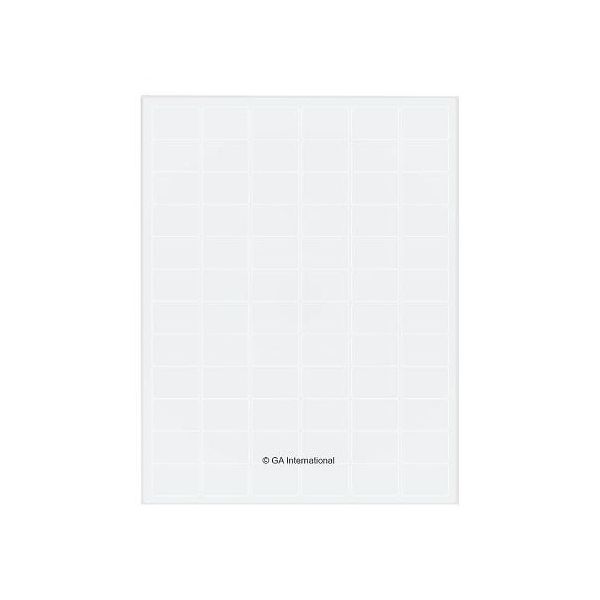 アズワン クライオラベル(レーザープリンタータイプ) 72ラベル×16シート入 CL-9T1-WH 1袋(1152ラベル)（直送品）