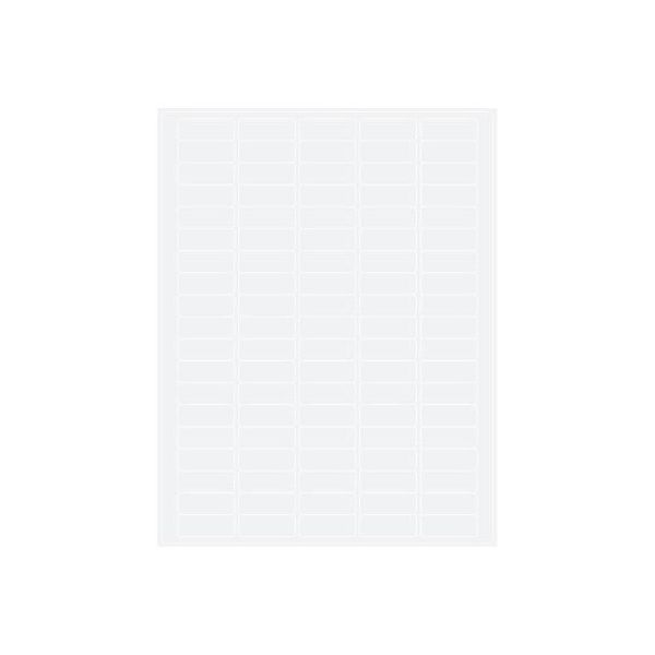 アズワン クライオラベル(レーザープリンタータイプ) 95ラベル×16シート入 CL-6T1-WH 1袋(1520ラベル)（直送品）