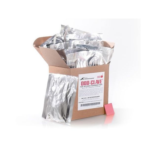 アズワン 脱臭パッド チェリー OdoーClave(R) 10個×10袋入 H13198-0001 1箱(100個) 3-9143-01（直送品）