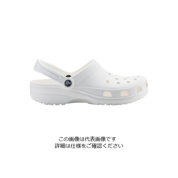 クロックス クロックス(TM)シューズ(クラシック) ホワイト 28cm 10001-100_W28 1足 3-9381-07（直送品）