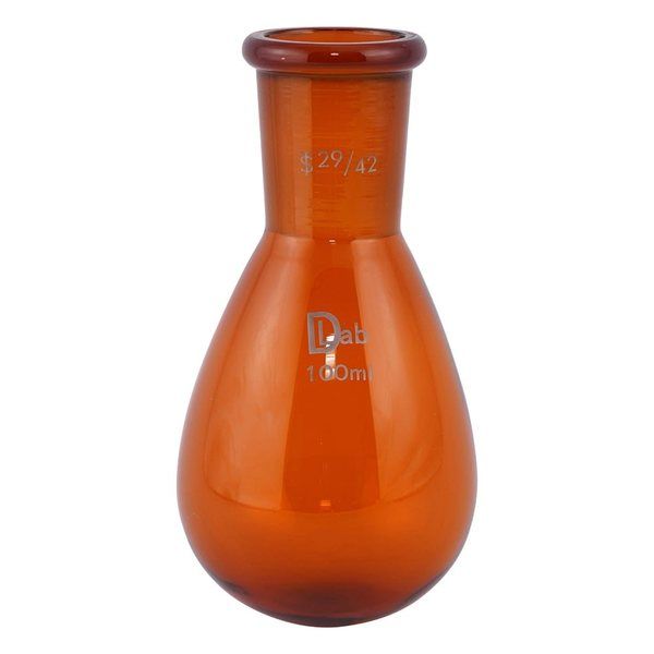 アズワン 共通摺合ナスフラスコ(茶褐色) 100mL 29/42 3-9675-11 1個（直送品）