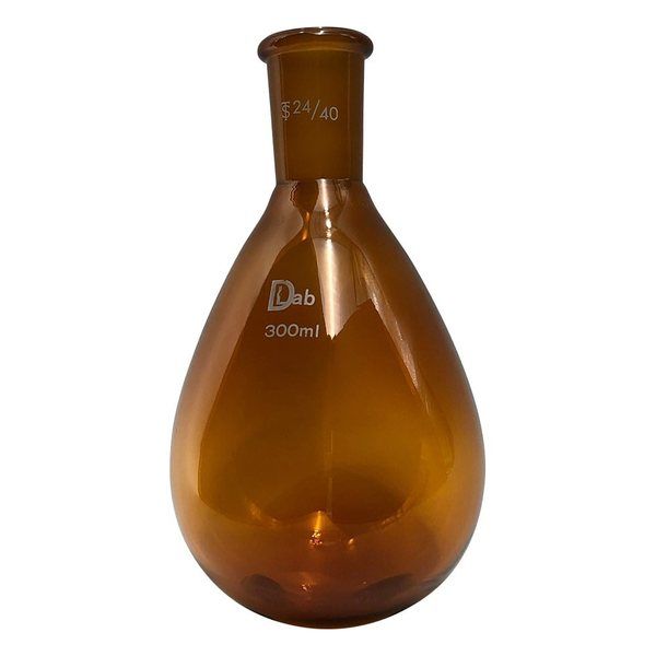 アズワン 共通摺合ナスフラスコ(茶褐色) 300mL 24/40 3-9675-14 1個（直送品）