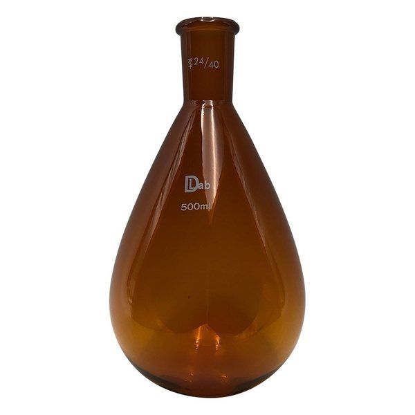 アズワン 共通摺合ナスフラスコ(茶褐色) 500mL 24/40 3-9675-16 1個（直送品）