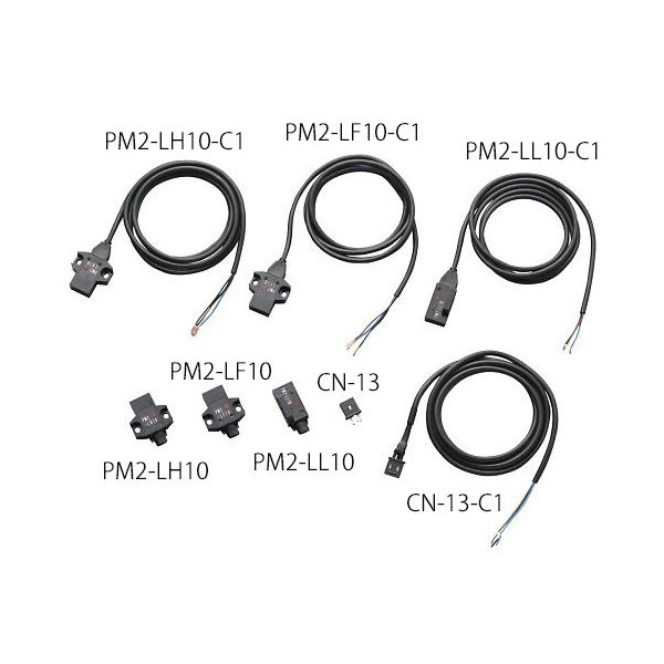 パナソニック マイクロフォトセンサ(限定反射型・アンプ内蔵)ケーブル式 PM2-LF10B-C1 1個 4-159-04（直送品）