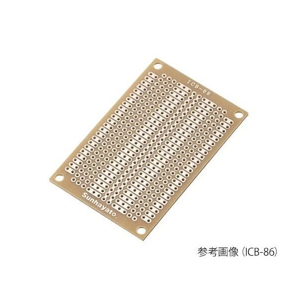 サンハヤト 小型ユニバーサル基板 ICB-90GH 1個 4-200-13（直送品）