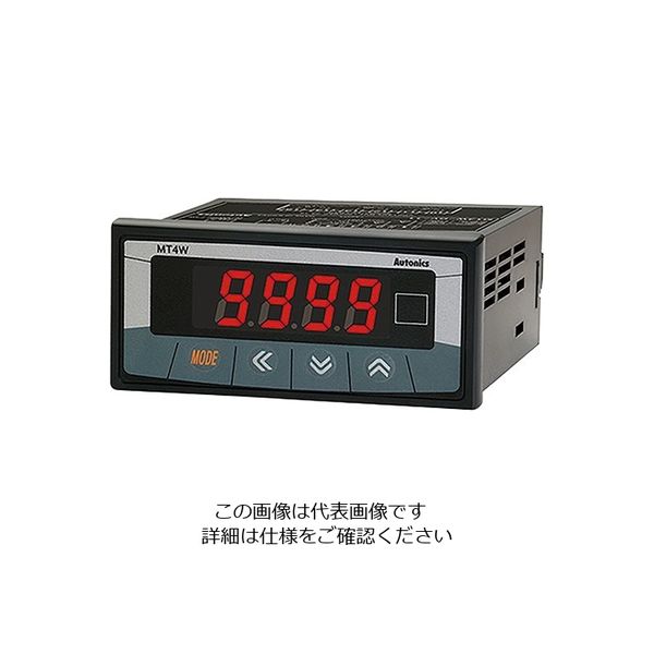オートニクス パネルメーター MT4W-AA-1N 1個 4-221-04（直送品）