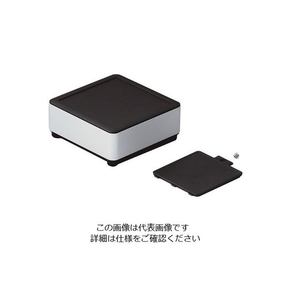 摂津金属工業 電子機器用ケース シナジー スクウェア(正方形) AGS-101010-SQ 1個 4-238-03（直送品）