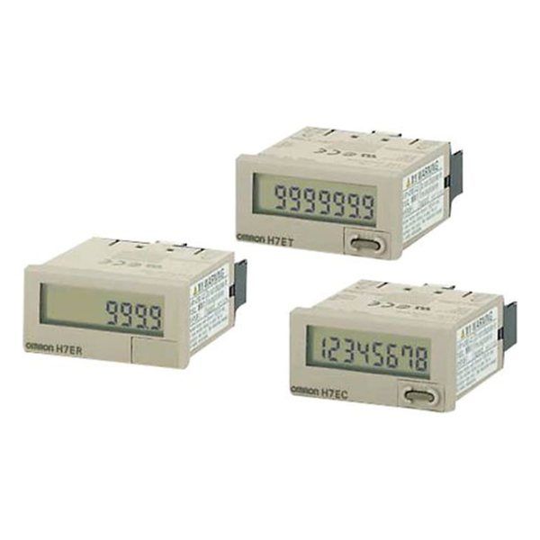 オムロン カウンター(電池内蔵タイプ) ライトグレー H7EC-N 1個 4-338-01（直送品）