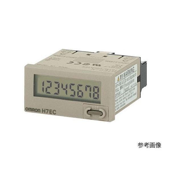オムロン カウンター(電池内蔵タイプ) ブラック H7EC-NV-BH 1個 4-338-08（直送品）