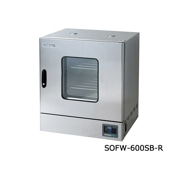 アズワン 定温乾燥器(強制対流方式) ステンレスタイプ・窓付き 右扉 SOFW-600SB-R 1台 1-8998-26（直送品）