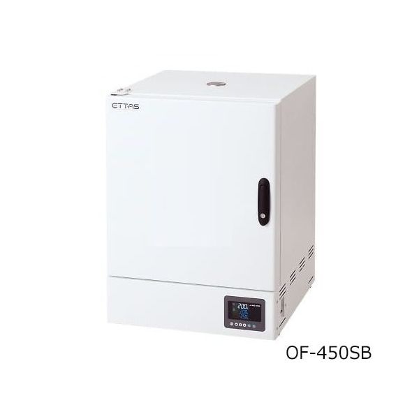 アズワン ETTAS 定温乾燥器(強制対流方式) スチールタイプ・窓無し 左扉 OF-450SB 1台 1-8999-52（直送品）