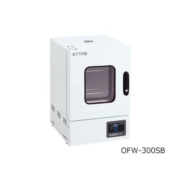 アズワン 定温乾燥器(強制対流方式) スチールタイプ・窓付き 左扉 OFW-300SB 1台 1-9000-31（直送品）