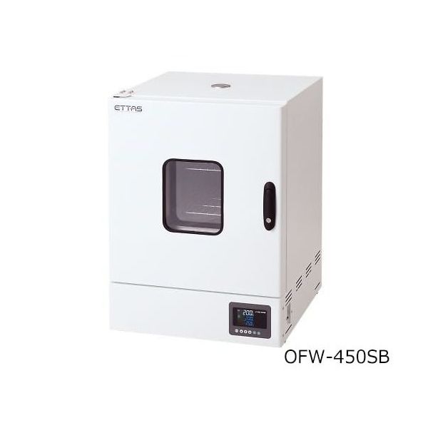 アズワン 定温乾燥器(強制対流方式) スチールタイプ・窓付き 左扉 OFW-450SB 1台 1-9000-32（直送品）