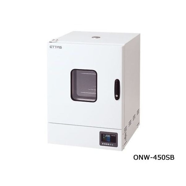 アズワン 定温乾燥器(自然対流方式) スチールタイプ・窓付き 左扉 ONW-450SB 1台 1-9004-42（直送品）