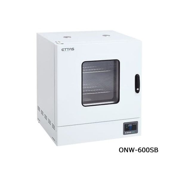アズワン 定温乾燥器(自然対流方式) スチールタイプ・窓付き 左扉 ONW-600SB 1台 1-9004-43（直送品）